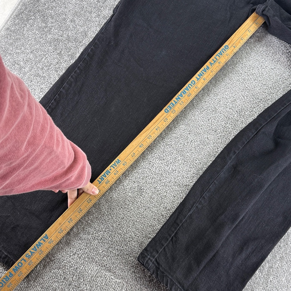 Lee Black Jeans Relaxed Fit Straight Leg Mid Rise Pants Womens 18W 18 - Picture 6 of 11